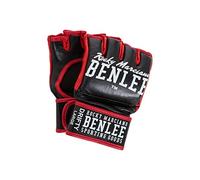 BENLEE Rocky Marciano Gants de MMA en Cuir pour Adulte Noir Taille L