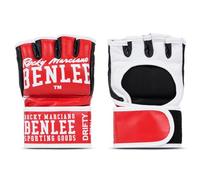 BENLEE Rocky Marciano Gants de MMA en Cuir pour Adulte Rouge Taille M
