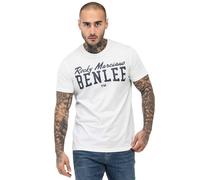 T-shirt Benlee Logo manche courte blanc bleu - L