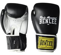 BENLEE Rocky Marciano Tough Gants de Boxe, Mixte, Tough, Noir, 8 oz (23 cl)