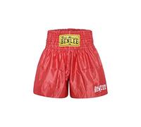 BENLEE Rocky Marciano Uni Thai Pantalon de Boxe. Homme, Rouge, XL