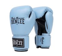 BENLEE Rodney Gants de Boxe en Cuir synthétique 100 g, Bleu poudré/Noir