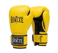 BENLEE Rodney Gants de Boxe en Cuir synthétique Jaune/Noir 10 oz