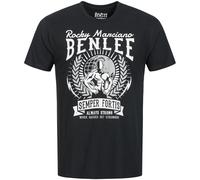 Benlee T-Shirt fonctionnel 'Lucius' noir / blanc, Taille S