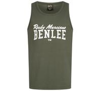 Benlee T-Shirt fonctionnel 'Ludica' olive / blanc, Taille S