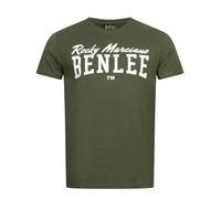 Benlee T-Shirt fonctionnel olive / blanc, Taille S