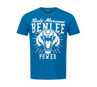 Benlee Tiger Power Short Sleeve T-shirt Bleu L Homme