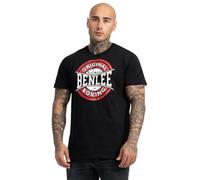Rocky Marciano BenLee T-shirt homme Coupe normale Logo de boxe Rouge/Noir/Blanc XXXL
