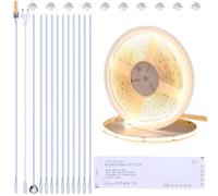 BENLUN Ruban LED COB 12V Cuisine Sous Meuble Dimmable Découpable CRI 93 10m