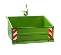Benne 3 points pour tracteur - dispositif de bascule - 1200 S vert D52025