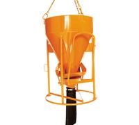 Benne à béton EICHINGER 1500 L à tuyau cylindro-conique à entonnoir-Mécanique sans volant-101614