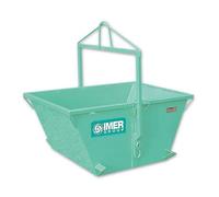 Benne à terre basculante et polyvalente 150 litres A-15 - IMER - 070202A015