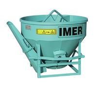 Benne conique 800 litres à levier simple CL-80 - IMER - 070206CL080