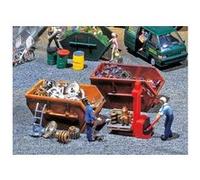 Modélisme Ho : Accessoires De Décor : 2 Bennes Basculantes-Faller