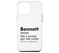 Bennett Like A Normal Guy Only Cooler Legend King Prénom Coque pour iPhone 12 Pro Max