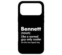 Bennett Like A Normal Guy Only Cooler Legend King Prénom Coque pour iPhone 17 Pro Max