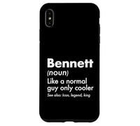 Bennett Like A Normal Guy Only Cooler Legend King Prénom Coque pour iPhone XS Max