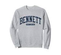Bennett North Carolina NC College University Style Bleu Sweatshirt