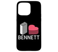Bennett Prénom personnalisé I Love Bennett Coque pour iPhone 15 Pro Max