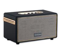 Bennett & BB-860A BK Blackmore Haut-Parleur Bluetooth rétro en Cuir avec accu 6000 mAh - Haut-Parleur Vintage avec 60W - Fonction stéréo True Wireless - Enceinte Noir