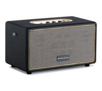 Bennett & BB-860A BK Blackmore Haut-Parleur Bluetooth rétro en Cuir avec accu 6000 mAh - Haut-Parleur Vintage avec 60W - Fonction stéréo True Wireless - Enceinte Noir