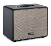 Bennett & Ross BB-880BK Blackmore Giant Haut-Parleur Bluetooth rétro en Cuir - Haut-Parleur Vintage avec 2X 40W - Speaker Entrée USB avec Lecteur MP3 - Fonction stéréo True Wireless - aux-in - Noir