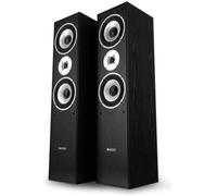 Bennett & Ross Radiant hi-fi paire d'enceintes colonne noires 2x 180W RMS