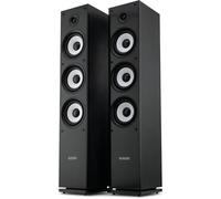 Bennett & Ross Ultrasphere Enceintes Colonnes HiFi Paire Noire 2 x 100W RMS