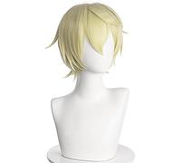 Bennett Wig Game Genshin Impact Cosplay Golden Short Heat Resistant Synthetic Hair Pelucas Anime Costume Role Play Wigs