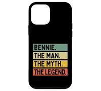 Bennie The Man The Myth The Legend Citation Humoristique personnalisée Coque pour iPhone 12 Mini