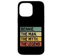 Bennie The Man The Myth The Legend Citation Humoristique personnalisée Coque pour iPhone 14 Pro Max
