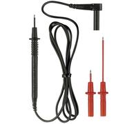 Benning Cordons de mesure 044119 – fiches banane 4 mm, pointe de test, 1 m noir