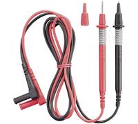 Benning 044146 Set de cordons de mesure de sécurité Banane mâle 2 mm pointe de test 1.00 m noir, rouge 1 pc(s)