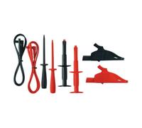 Benning TA 3 Set de cordons de mesure de sécurité Banane mâle 4 mm Banane mâle 4 mm 1.00 m rouge, noir 1 set