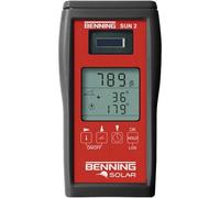 Benning Multimètre photovoltaïque SUN 2 étalonné (ISO) G - mesure température et rayonnement
