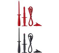 Benning Jeu de cordons de mesure de sécurité TA 3 Banane mâle 4 mm 1,00 m rouge/noir 1 set