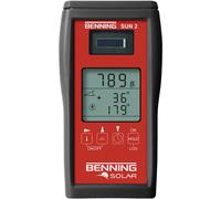 Benning Multimètre photovoltaïque SUN 2 étalonné (ISO) G - mesure température et rayonnement