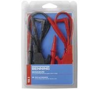 Benning TA 2 Set de cordons de mesure de sécurité Banane mâle 4 mm Banane mâle