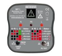 BENNING Testeur de multiprises SDT 1 pour contrôler prises courant sécurité BENNING Quantité:1
