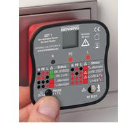 Benning Testeur de prise SDT 1 avec contact de doigts, 020053