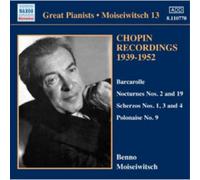 Moisewitsch, Benno – Chopin Recordings Vol. 3 – Import (NAXOS)