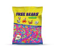 Benny Beads Perles à Repasser 1500 Pièces, Taille Midi 5mm, Accessoires de Bricolage Créatifs DIY