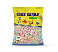 Benny Beads Perles à Repasser 1500 Pièces, Taille Midi 5mm, Accessoires de Bricolage Créatifs DIY
