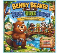 Benny Beaver and the Busy River Bridge: A Fun Adventure About Helping, Hard Work, and Sharing for Ages 3 to 7| Preschool & Kindergarten Life Lessons| ... Bedtime Story| 30 Pages| Size 8.5 x 8.5