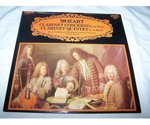 Benny Goodman, Charles Munch, The Boston Symphony Orchestra - CCV 5006 BENNY GOODMAN Mozart Clarinet Concerto / Quintet vinyl LP