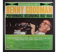 BENNY GOODMAN - performance recordings 1937-1938 vol. 1 LP