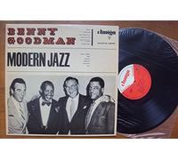 Benny Goodman und Modern Jazz, Benny Goodman and his Orchestra, Duke Ellington and his Orchestra, Coleman Hawkins, Dizzy Gillespie, u.a. - Same. Chicago, Whistle Blues, Rockin in Rhythm, Stuffy. Benny Goodman and his Orchestra, Duke Ellington and his Orchestra, Coleman Hawkins, Dizzy Gillespie, u.a.. Weiss / Rot Dreieckslabel Mono