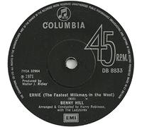 Benny Hill - Ernie 7 Inch (7" Vinyl 45) UK Columbia 1971