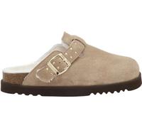 BENNY Suede/Sheepskin Dark Beige