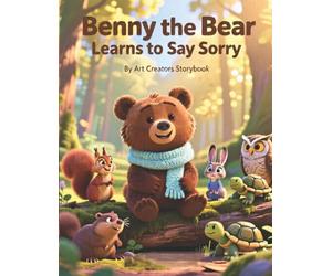Benny the Bear Learns to Say Sorry: An Empathy-Building Woodland Story About Taking Responsibility, Making Amends, and Learning the Power of a Sincere Apology for Ages 3-7